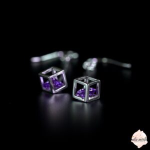 Prisoned Diamond Italian Earrings